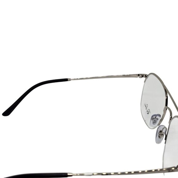 Ray-Ban RX6444 2501 Silver Frames 53-18-140 Aviator Metal RX-Able Unisex - Picture 7 of 9